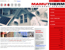 Tablet Screenshot of mamutsro.cz